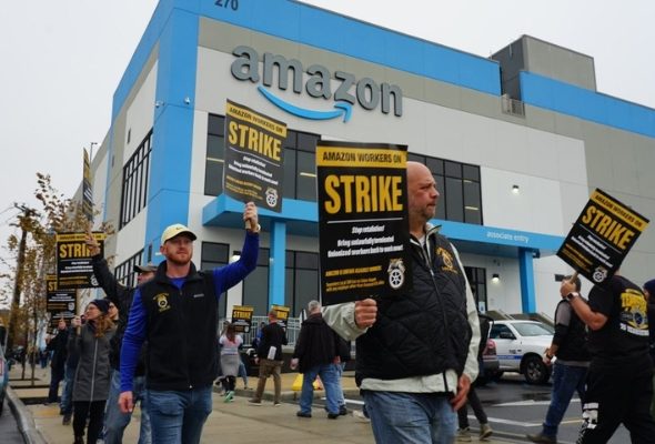 Amazon workers across the U.S. prepare for a strike this week