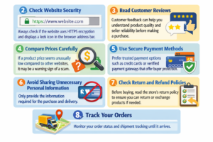 20260313_1536_Online Shopping Safety Tips_simple_compose_01kkkaj97merftfrq0bygnbfdf