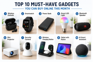 Top 10 Amazing Gadgets You Should Buy Online This Month to Make Your Life Smarter