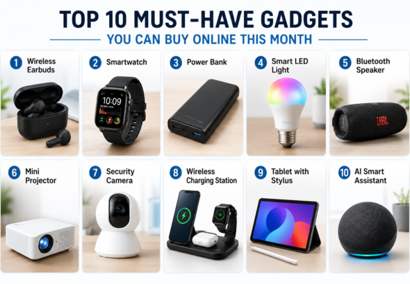 Top 10 Amazing Gadgets You Should Buy Online This Month to Make Your Life Smarter